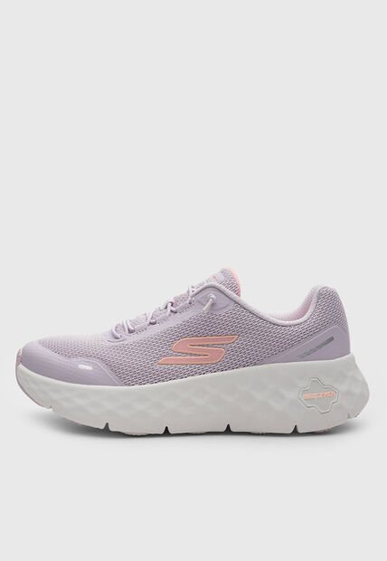 Tenis Walking SKECHERS Go Walk Max Cushioning Flex Lila