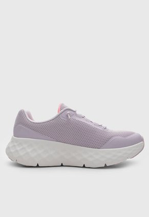 Tenis Walking SKECHERS Go Walk Max Cushioning Flex Lila