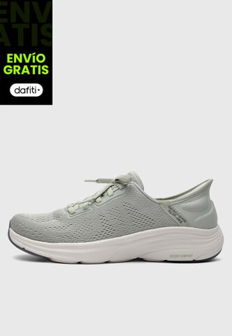 Tenis SKECHERS D'Lux Comfort 2.0 - Aerial Verde Skechers