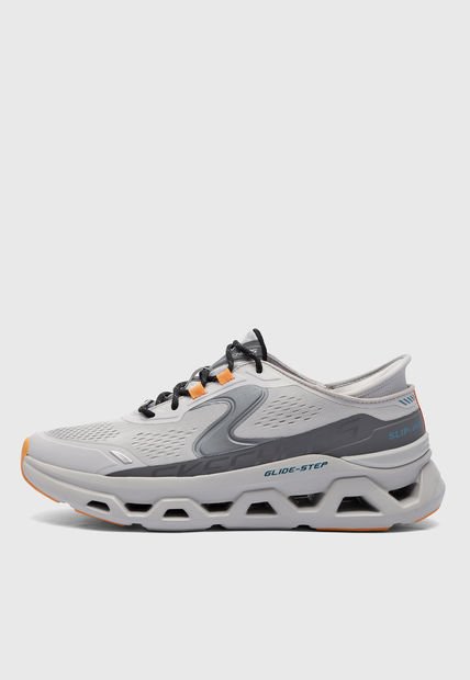 Tenis Training Gris-Naranja SKECHERS Glide-Step Altus