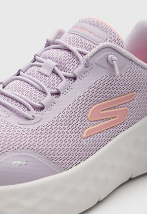 Tenis Walking SKECHERS Go Walk Max Cushioning Flex Lila