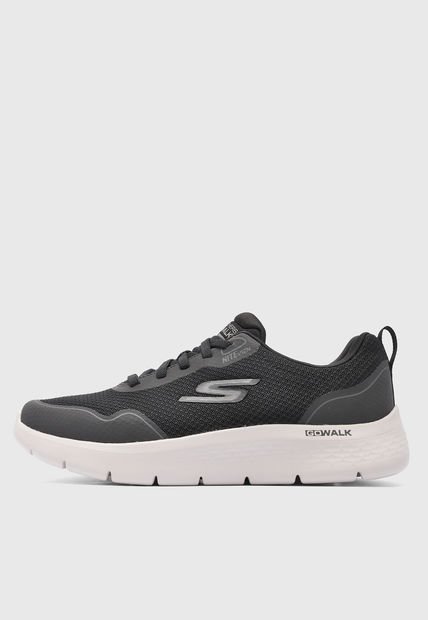 Tenis Walking Negro-Marfil SKECHERS Go Walk Flex - Nitevizn