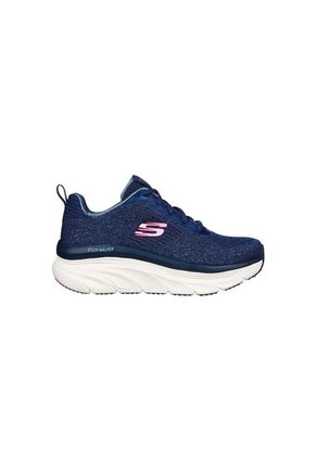 Tenis Mujer Skechers D Lux Walker Daily Beauty - Azul
