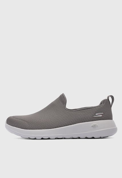 Tenis Walking Café-Gris Claro SKECHERS Go Walk Max