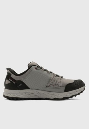 Tenis Trail Gris-Negro SKECHERS Escape Plan
