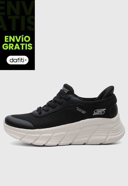 Tenis Lifestyle SKECHERS Bobs B Flex Hi Negro