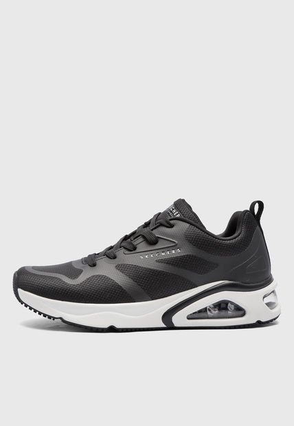 Tenis Lifestyle Negro-Blanco SKECHERS Tres Air Uno