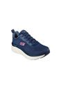 Tenis Mujer Skechers D Lux Walker Daily Beauty - Azul de Skechers