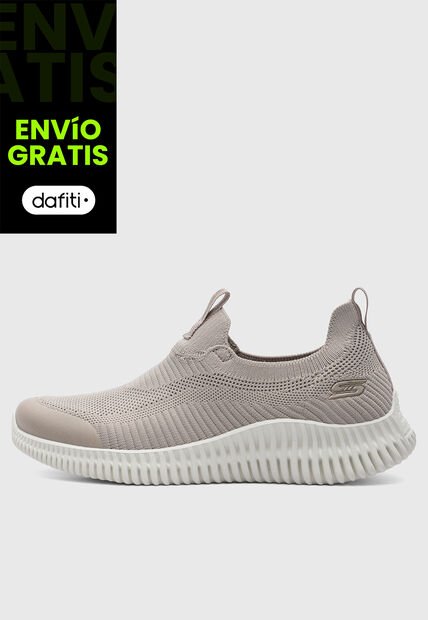Tenis Lifestyle SKECHERS Bobs Geo Lite Taupe