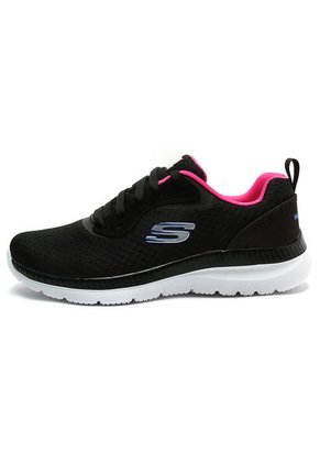 Tenis Training Negro-Fucsia-Blanco Skechers Bountiful