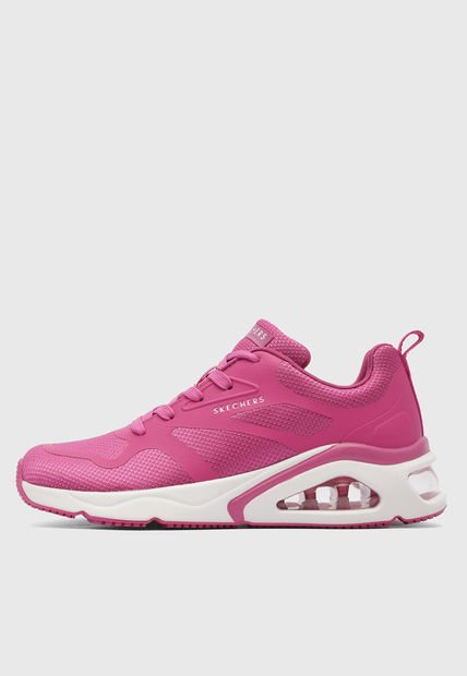 Tenis Lifestyle Fucsia-Blanco SKECHERS Tres Air Uno