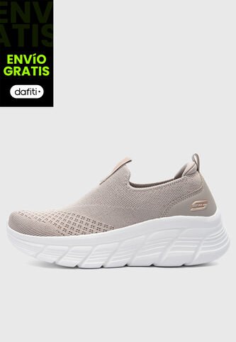 Tenis SKECHERS Bobs B Flex Hi Beige Skechers
