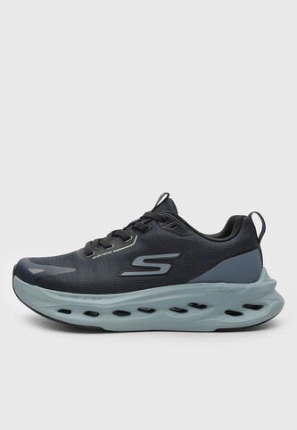 Tenis Running SKECHERS Max Cushioning Glide Step Azul Skechers