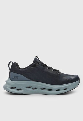 Tenis Running SKECHERS Max Cushioning Glide Step Azul