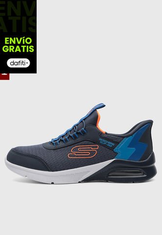 Tenis SKECHERS Microspec Max Azul Skechers