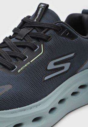 Tenis Running SKECHERS Max Cushioning Glide Step Azul