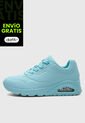 Tenis Lifestyle SKECHERS Uno - Stand On Air Celeste de Skechers