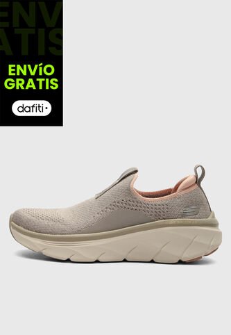 Tenis SKECHERS D'Lux Walker 2.0 Taupe Skechers