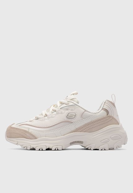 Tenis Lifestyle Beige-Taupe SKECHERS D'lites - New Heat