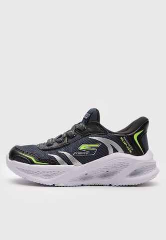 Tenis SKECHERS Meteor-Lights - Brisk-Beams Azul Skechers