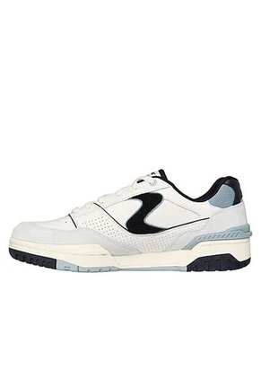 Tenis Skechers Retro 90s Court Para Hombre Color Blanco Negro