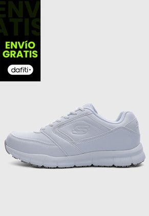 Tenis Lifestyle SKECHERS Nampa Blanco