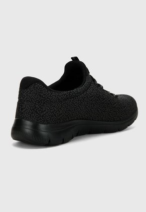 Tenis Training Negro Skechers Summits - Fresh Tak