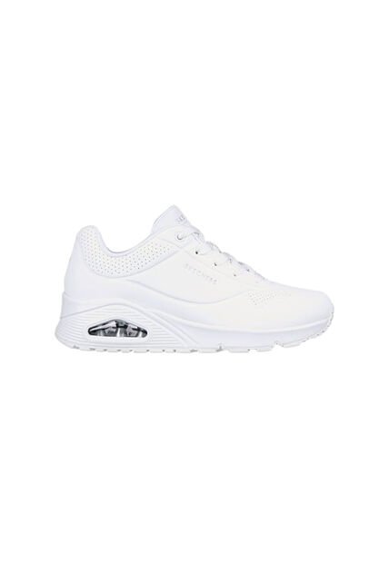 Tenis Skechers Mujer Uno Air Cooled Stand Color Blanco