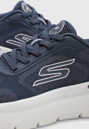 Tenis Walking Skechers Go Walk Cushioning Azul