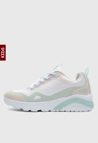 Tenis SKECHERS Uno Lite - Colour Pops Blanco Skechers