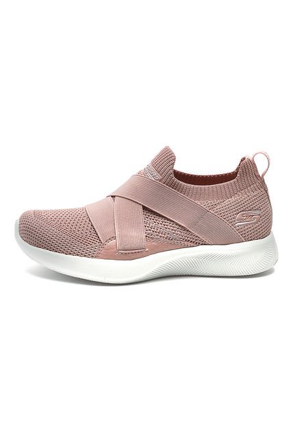 Tenis Running Rosa-Blanco Skechers Winnning
