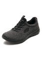 Running Negro-Gris Skechers Striding de Skechers