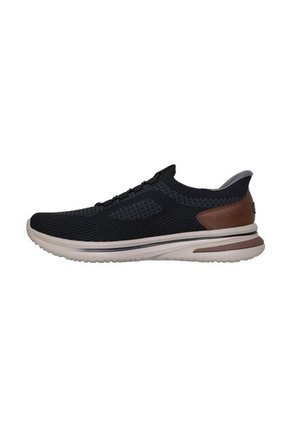 Tenis Skechers USA Street Wear Para Hombre Norlan Slip-Ins Color Negro