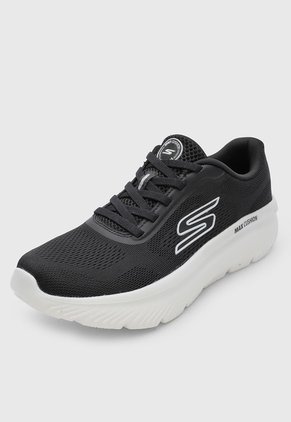 Tenis Walking Skechers Go Walk Cushioning Negro