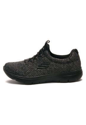 Running Negro-Gris Skechers Striding