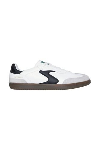 Tenis Skechers Court Classics Para Hombre Hotshot Air-Cooled Blanco Negro Skechers