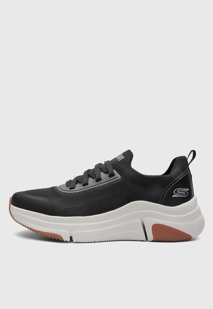 Tenis Lifestyle Skechers Bobs Sparrow Flex Negro