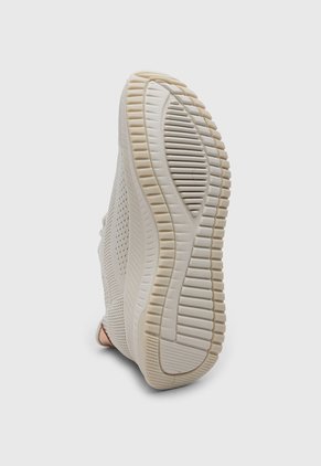 Tenis Lifestyle Skechers Bobs Squad 4 Beige