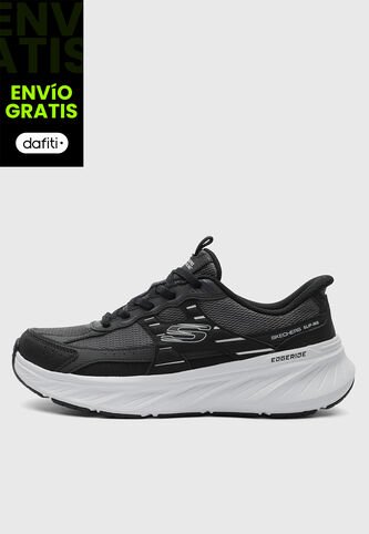 Tenis SKECHERS Slip-ins Edgeride Gris Oscuro Skechers