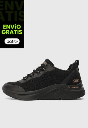 Tenis Lifestyle SKECHERS Bobs Arch Comfor B Sweet Negro