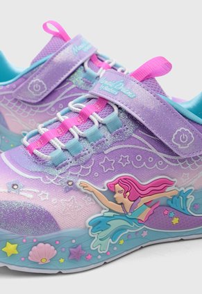 Tenis Lifestyle SKECHERS Mermaid Dreams Violeta