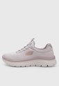 Tenis Lifestyle Skechers Summits Plus Summer Palo Rosa de Skechers