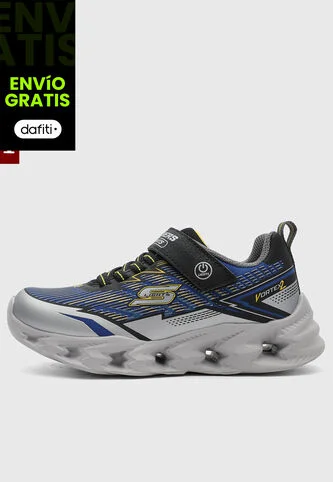 Tenis SKECHERS S-Lights Vortex 2.0 Azul Skechers