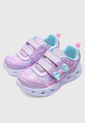 Tenis SKECHERS Heart Lights Lila de Skechers