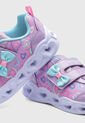 Tenis SKECHERS Heart Lights Lila de Skechers