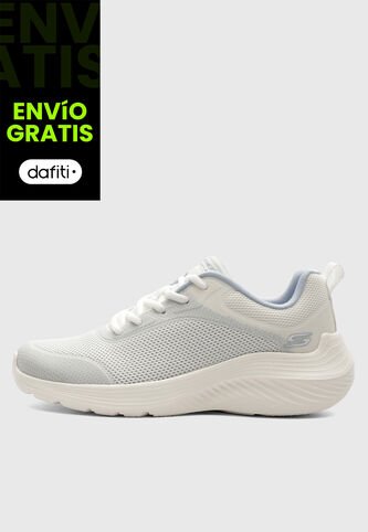 Tenis Lifestyle SKECHERS Bobs Squad Waves Azul Claro Skechers