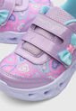 Tenis SKECHERS Heart Lights Lila de Skechers