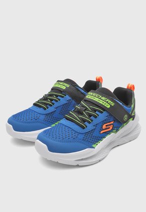 Tenis Lifestyle SKECHERS Meteor - Lights 2.0 Azul