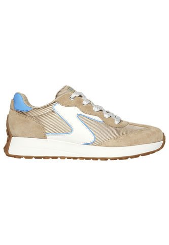 Tenis Mujer Skechers Gusto Zesty - Beige-Azul Skechers