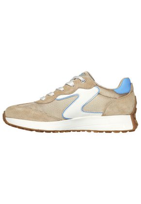 Tenis Mujer Skechers Gusto Zesty - Beige-Azul